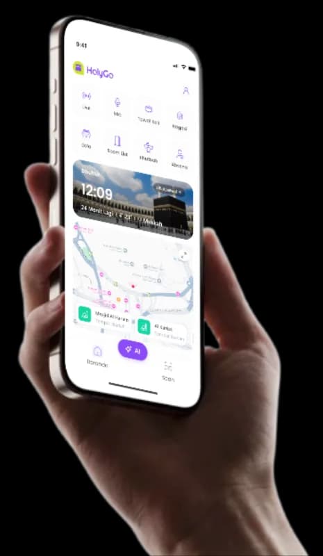HolyGo app preview